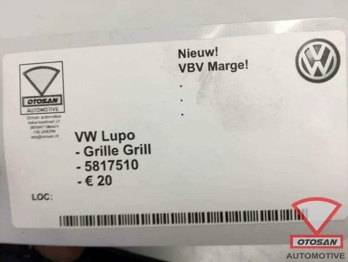 vw-lupo-grille-grill-nieuw!-5817510 — foto 3