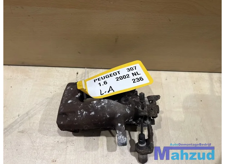 PEUGEOT 307 Links achter remklauw 2000-2007