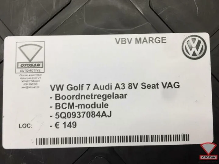 vw-golf-7-audi-a3-8v-seat-bcm-boordnet-module-5q0937084aj — foto 2