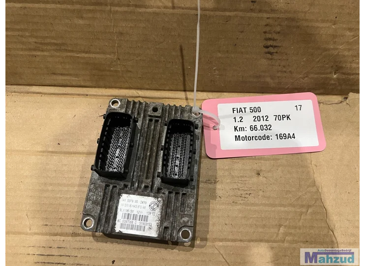 FIAT 500 1.2 ECU 169A4 51903151