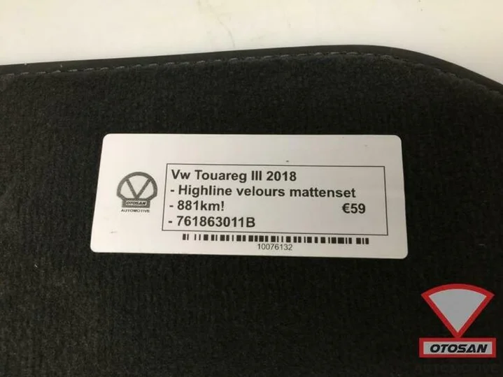 vw-touareg-2018-highline-velours-automatten-mattenset-761863 — foto 3