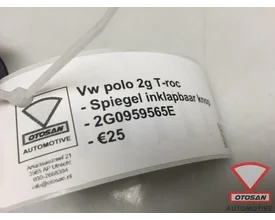 vw-polo-2g-2018-spiegelverstelling-inklapbaar-knop-2g0959565 — foto 2