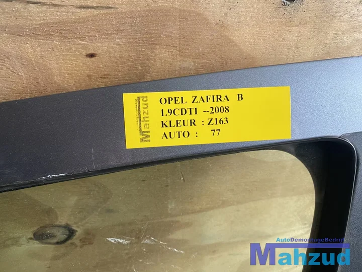 opel-zafira-b-grijs-z163-links-linker-voor-deur-portier — foto 2