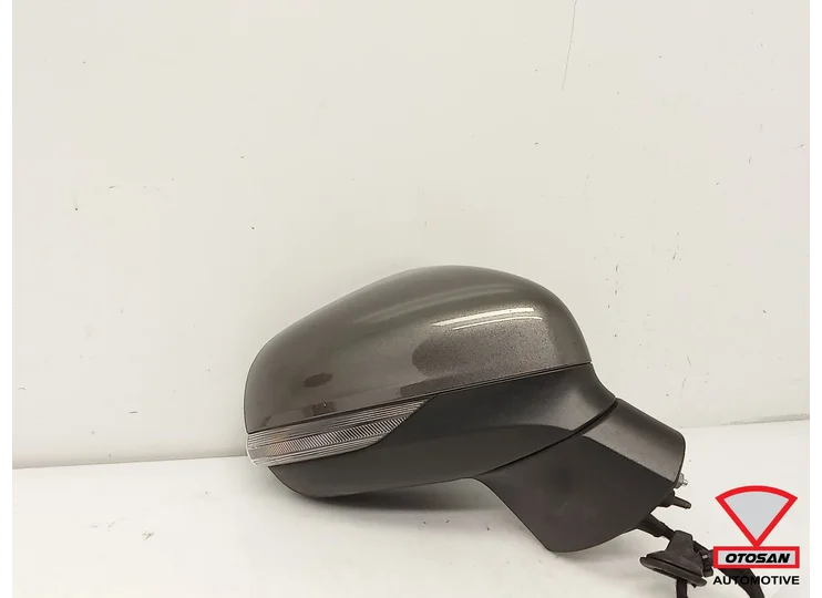 Rétroviseur extérieur pliable droit magnétique Ford Fiesta MK8 2017+ Gris métallisé