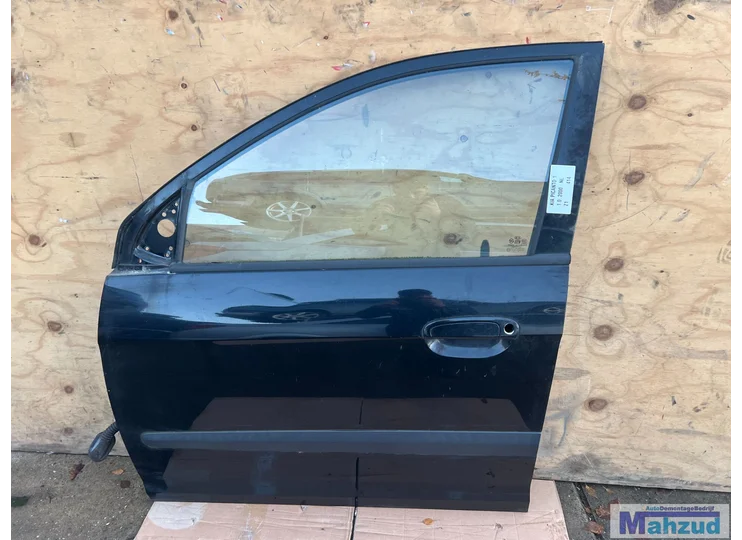 KIA PICANTO 1 Noire Z1 porte avant gauche 2004-2011