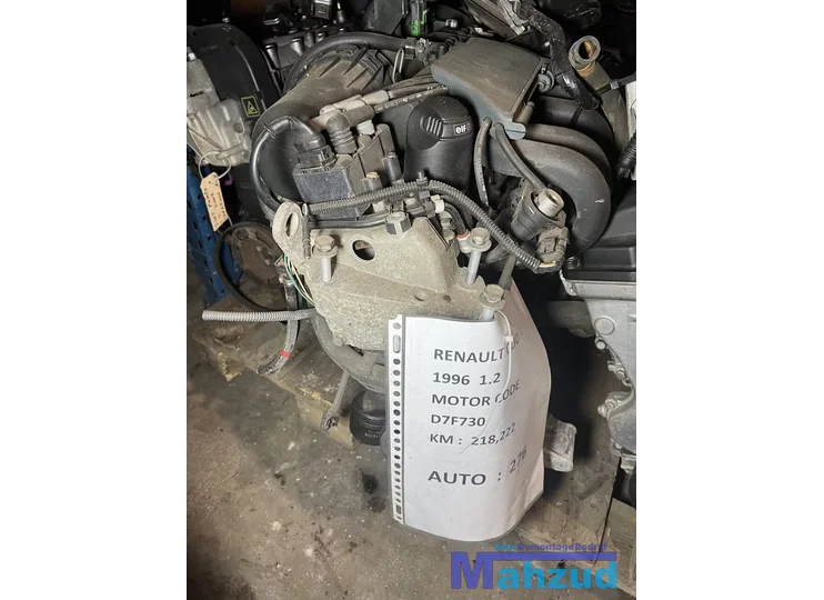 RENAULT CLIO 1 1.2 Motorblok motor D7F730
