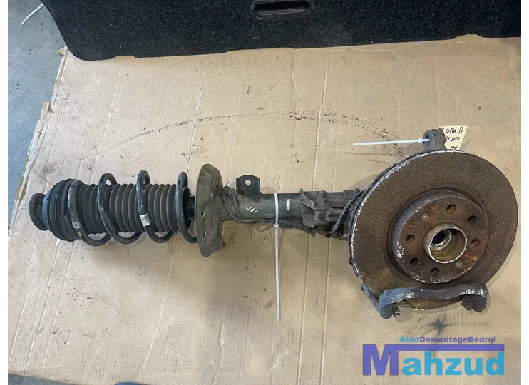 OPEL CORSA D links rechts voor veerpoot fusee compleet