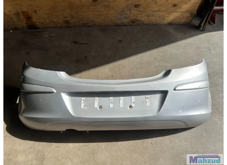 OPEL CORSA D Grey silver Z157 rear bumper 3-door