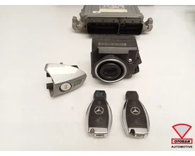 mercedes-c-w204-contactslot-set-ecu-2xsleutels-a2749000700-a2079057101-a2049005912 — foto 2