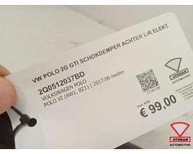 vw-polo-2g-gti-schokdemper-achter-lr-elekt-2q0512037bd — foto 4