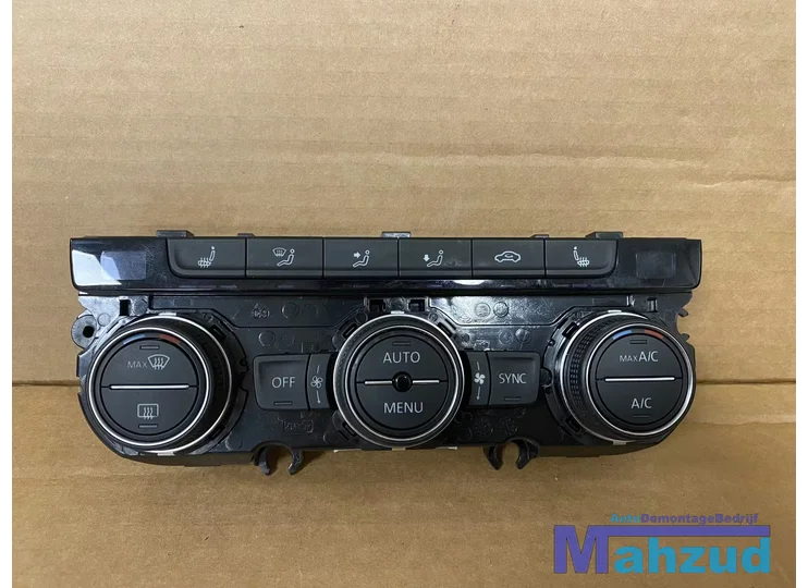 VW GOLF 7 7.5 Kackel airco bedieningspaneel 2012-2019