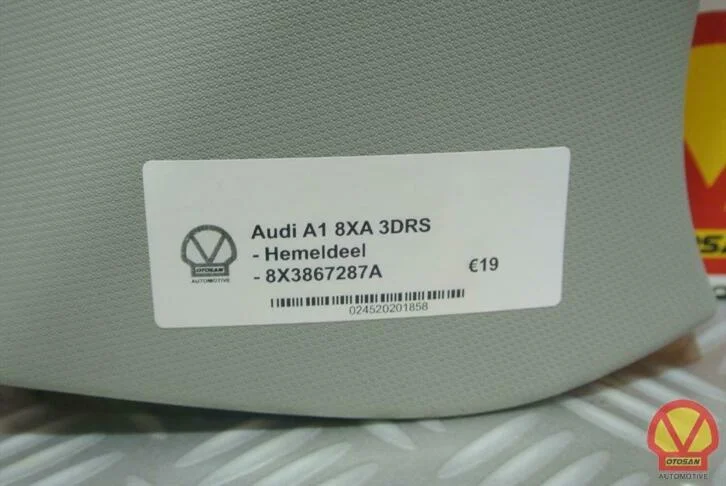 audi-a1-8x0-3drs-hemeldeel-hemel-deel-8x3867287a — foto 2