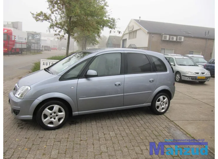 OPEL MERIVA A compleet interieur zwart grijs stof