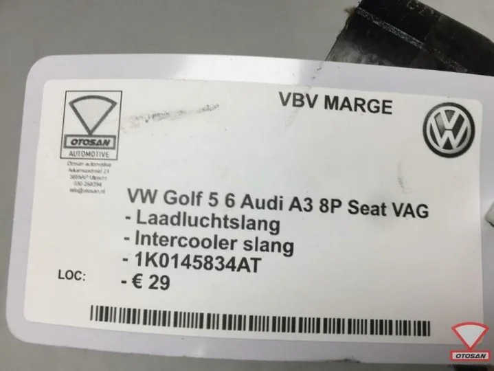 vw-golf-6-audi-a3-8p-vag-intercooler-slang-1k0145834at — foto 2