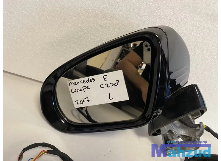 mercedes-e-klasse-c238-coupe-zwart-links-spiegel-left-mirror