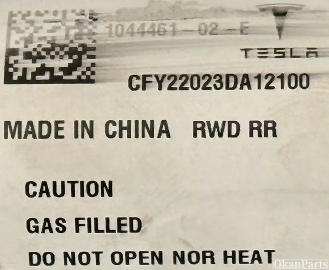 tesla-model-3-rechter-achter-schokdemper-rechts-104446102e — foto 2