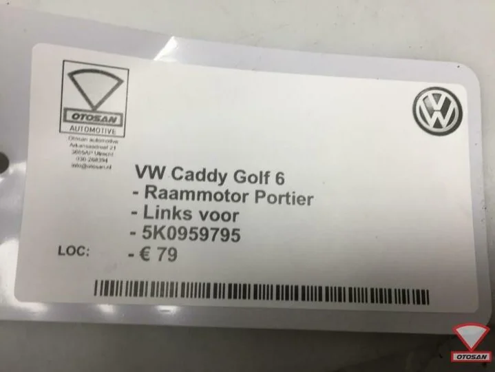 vw-golf-6-caddy-vag-raammotor-links-voor-5k0959795 — foto 3