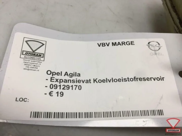 opel-agila-koelvloeistof-reservoir-expansievat-09129170 — foto 3