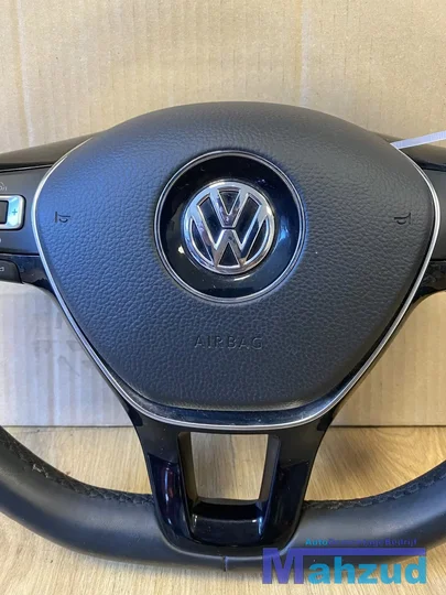 vw-golf-7-polo-tiguan-caddy-leer-stuurwiel-stuur-met-airbag — foto 4