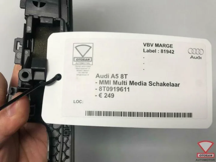 audi-a4-8t-mmi-multi-media-schakelaar-8t0919611 — foto 3