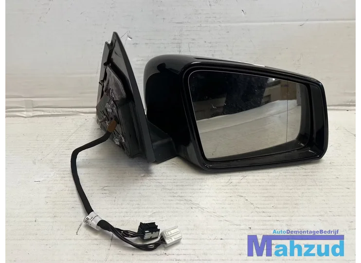 MERCEDES C KLASSE W204 ZWART 197 rechts spiegel 2007-2013