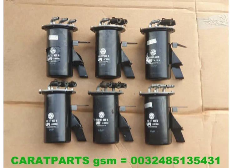 1K0127400N brandstoffilter met flens brandstoffilterhuis VAG