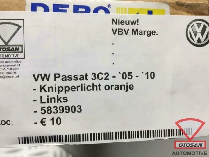 vw-passat-3c2-2006-knipperlicht-nieuw!-links-5839903 — foto 3