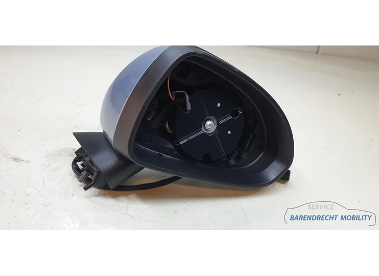 Rétroviseur extérieur Opel Corsa D 5-PINS côté passager droit bleu clair original utilisé