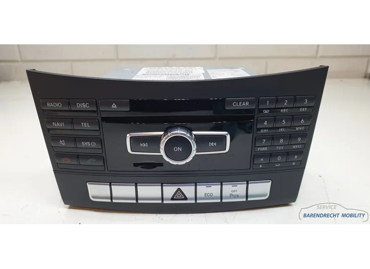 Navigatie systeem Mercedes E klasse W212 W207 2129005327 headunit multimedia radio CD MP3 AUX BT