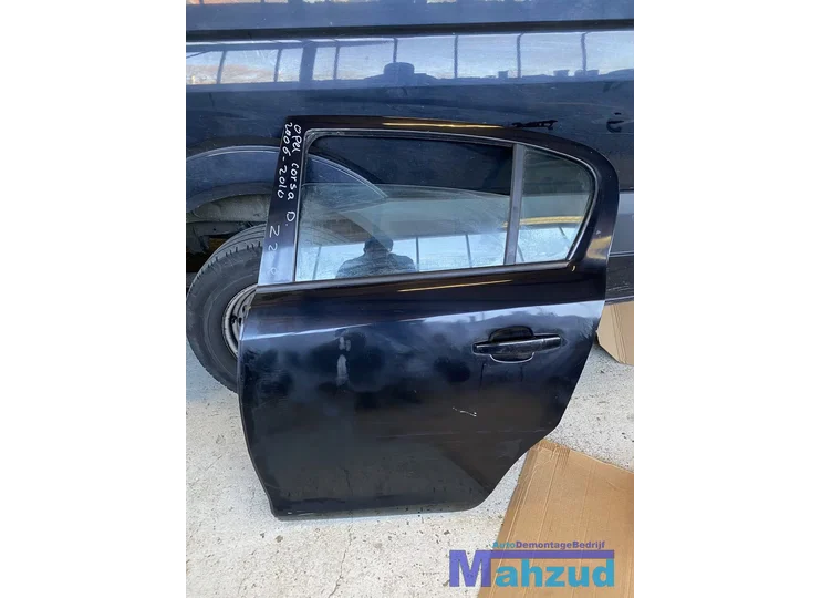 OPEL CORSA D links achter deur zwart Z20R 5 DEURS