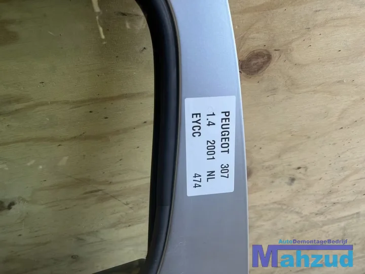 peugeot-307-zilver-grijs-eycc-links-achter-deur-20002009 — foto 2
