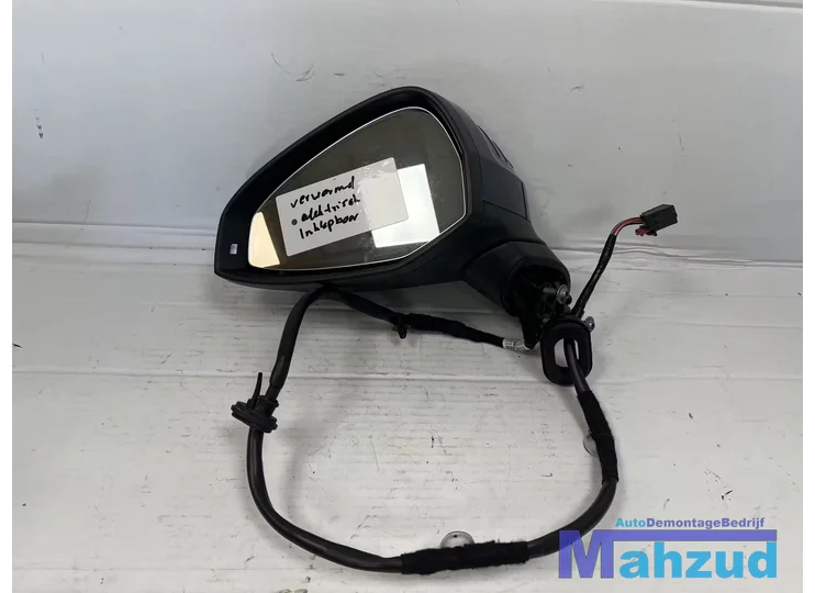 AUDI A4 B9 AVANT blauw Links spiegel 2020-2024