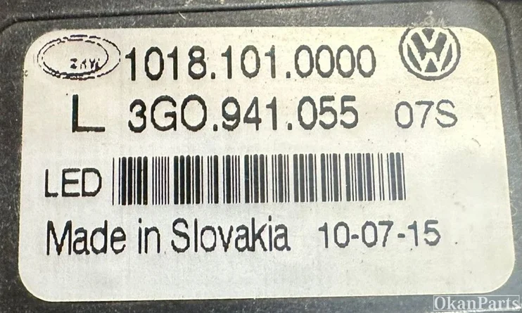 volkswagen-passat-gte-led-dagrijverlichting-links-3g0941055 — foto 2