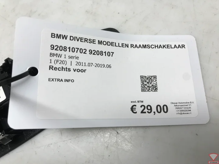 bmw-diverse-modellen-raamschakelaar-920810702-9208107 — foto 2