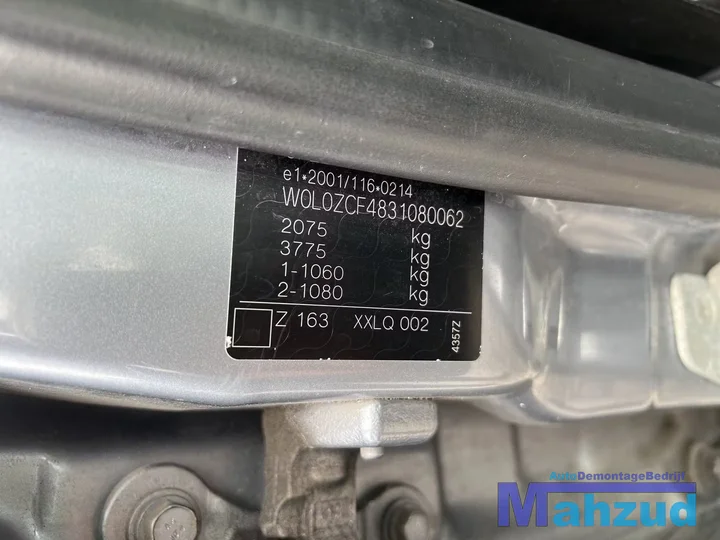 2006-opel-signum-20-z163-turbo-onderdelen-demontage — foto 18