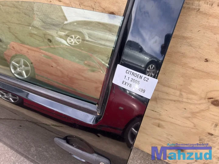 citroen-c2-zwart-exyb-links-deur-20022010 — foto 2