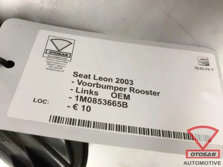 seat-leon-2003-voorbumper-rooster-links-nieuw!-1m0853665b — foto 3