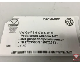 vw-golf-5-6-gti-gtd-r-pedalenset-chroom-automaat-1k1723503n — foto 4