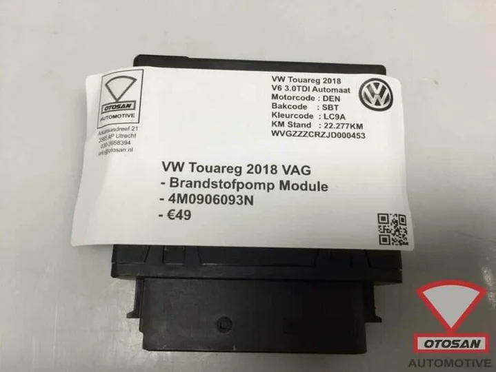 vw-touareg-2018-vag-brandstofpomp-module-4m0906093n — foto 2