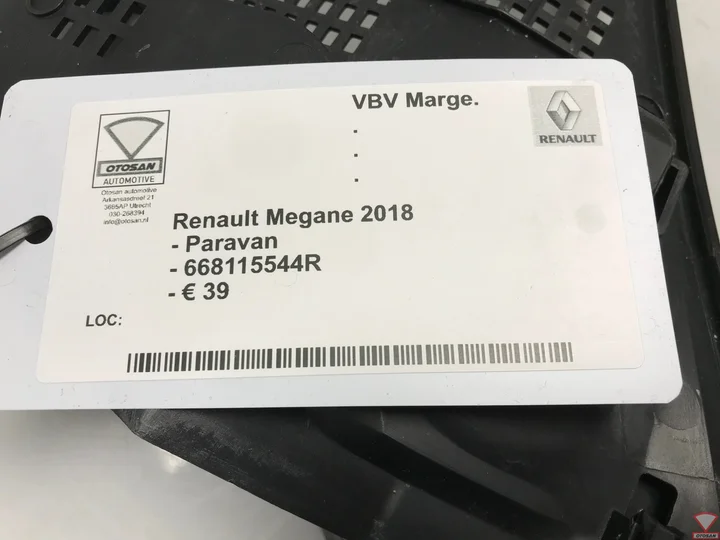 renault-megane-iv-2018-paravan-paravent-668115544r — foto 2