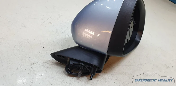 buitenspiegel-opel-corsa-d-5pins-rechts-passagierskant-lichtblauw-origineel-gebruikt — foto 2