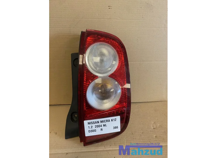 NISSAN MICRA 3 K12 Rechts achterlicht 2002-2010