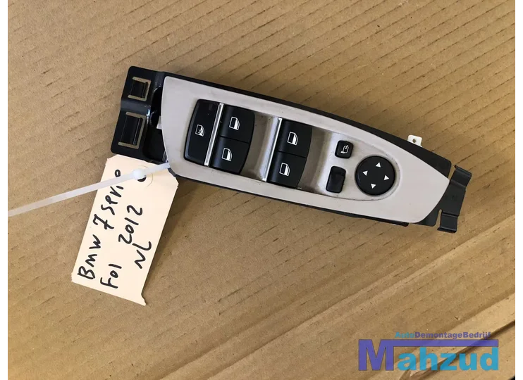 BMW 7 SERIE F01 F02 Raambediening schakelaar raamschakelaar