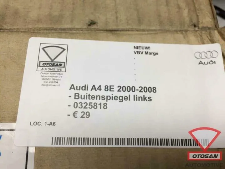 audi-a4-8e-2000-2008-buitenspiegel-spiegel-links-elekt.-0325 — foto 4