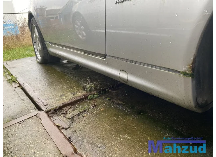 MERCEDES SLK R170 Zilver 744 rechts zijskirt sideskirt 1996-2004