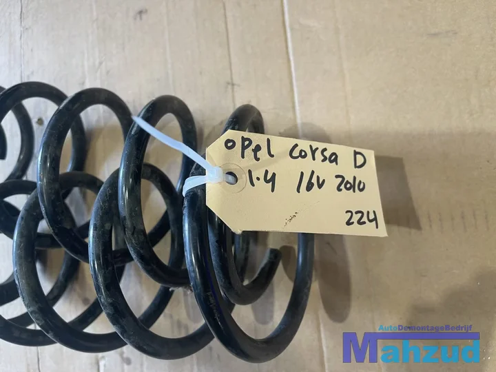opel-corsa-d-links-rechts-achteras-veer-torsieveer-spiraal — foto 2