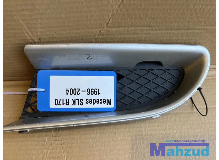 Mercedes SLK R170 Links grijs zilver bumper rooster 1996-2004