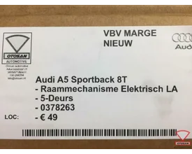 audi-a5-8t-raammechanisme-elekt.-links-achter-nieuw!-0378263 — foto 2