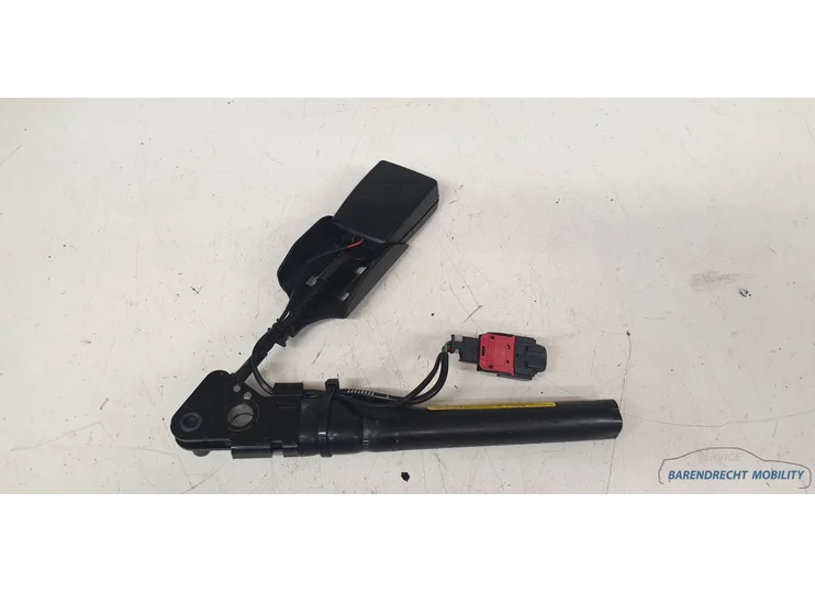 Boucle de ceinture de sécurité, tendeur de ceinture gauche pour Renault Twingo II, référence 878976842R, côté conducteur, d'origine, d'occasion (2008-2013).