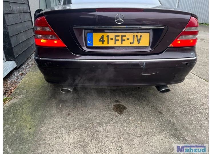 MERCEDES CL (215) Purple 182 rear bumper 1999-2005